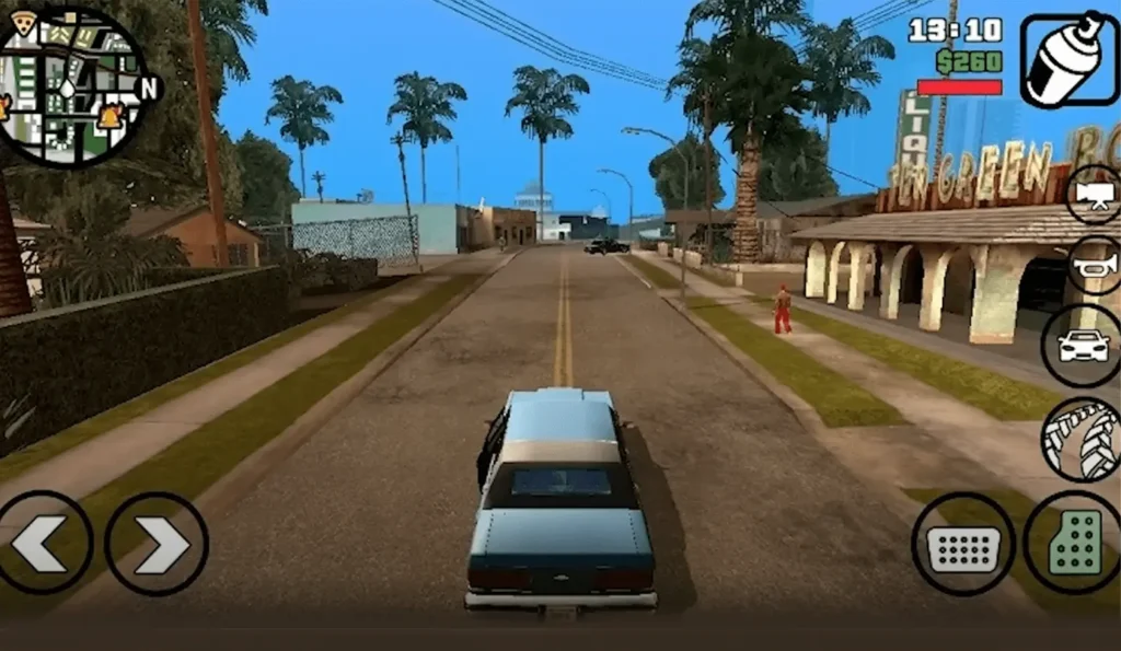 GTA San Andreas Car on Road